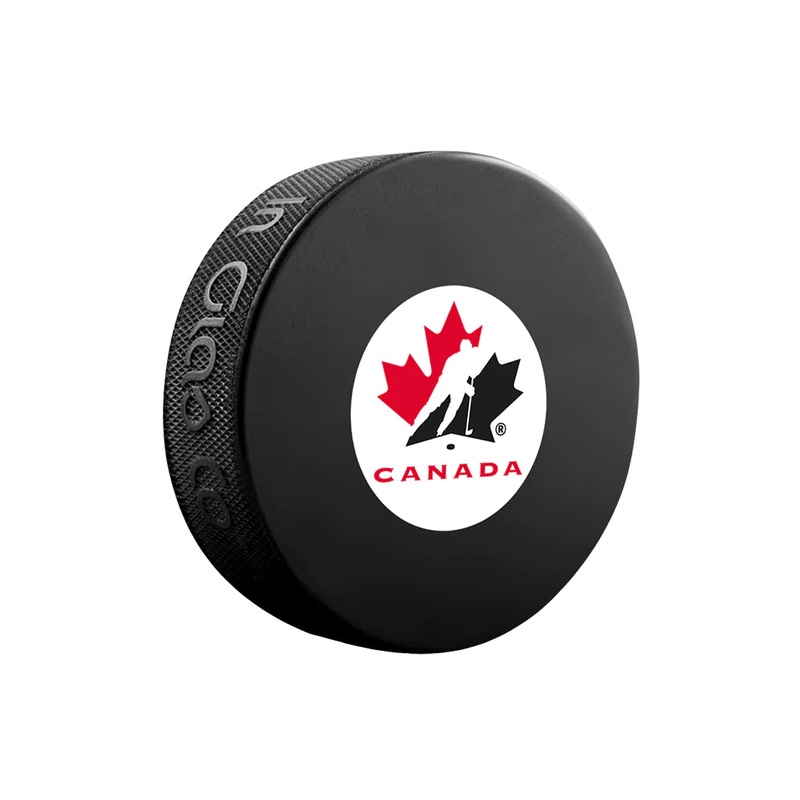 Pre-Order – Brandt Clarke Autographed Team Canada Hockey Puck