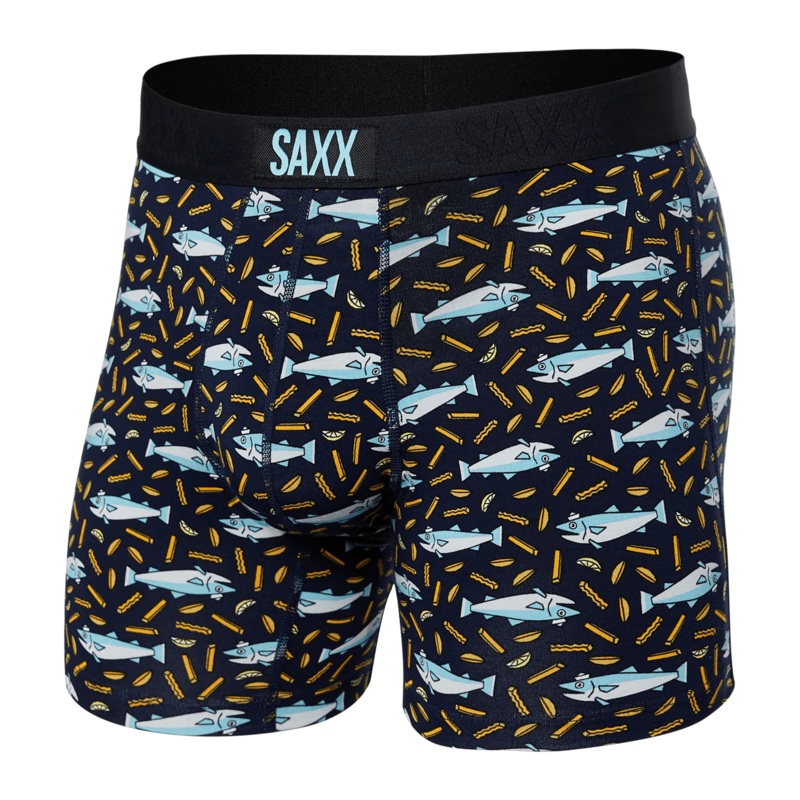 Saxx Vibe Boxers – Fish & Chips