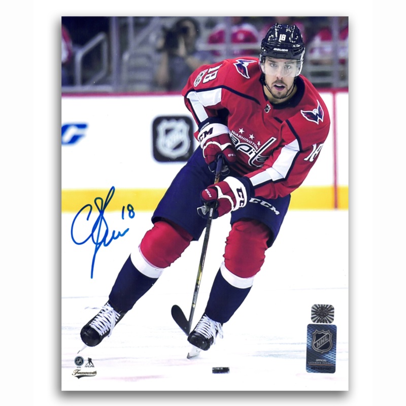 Chandler Stephenson Autographed Washington Capitals 8×10 Photo