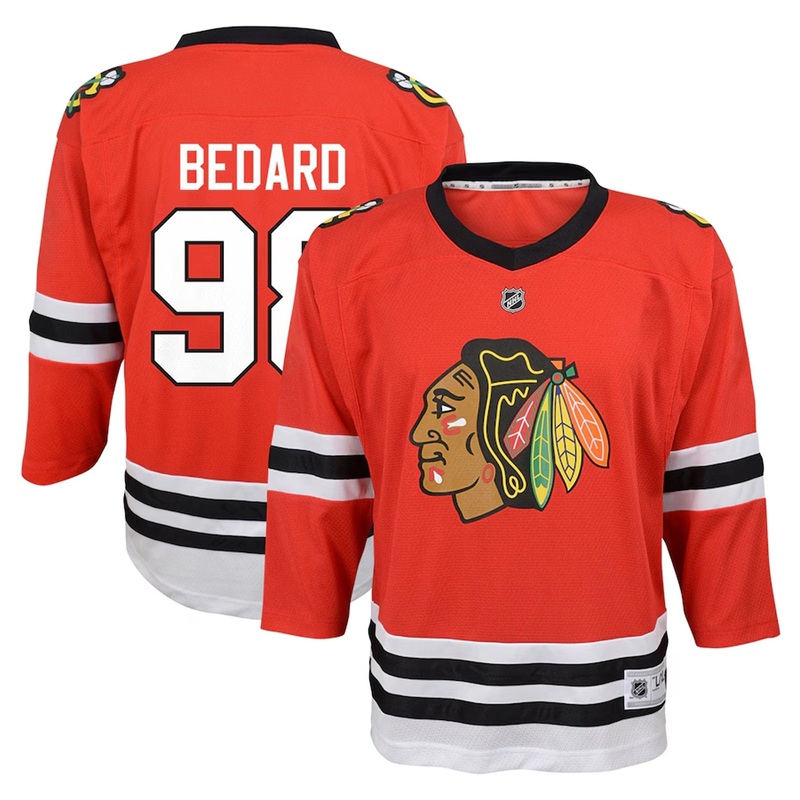 Outer Stuff Premier Toddler Jersey – Chicago Blackhawks Home Connor Bedard