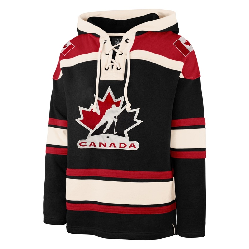 47 Brand Lacer Fleece Mens Hoody – Hockey Canada