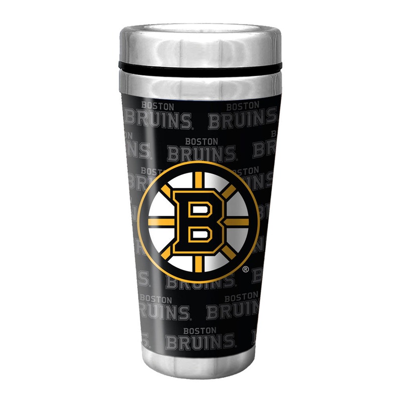 Boston Bruins Travel Mug – 16 oz Full Wrap Wallpaper