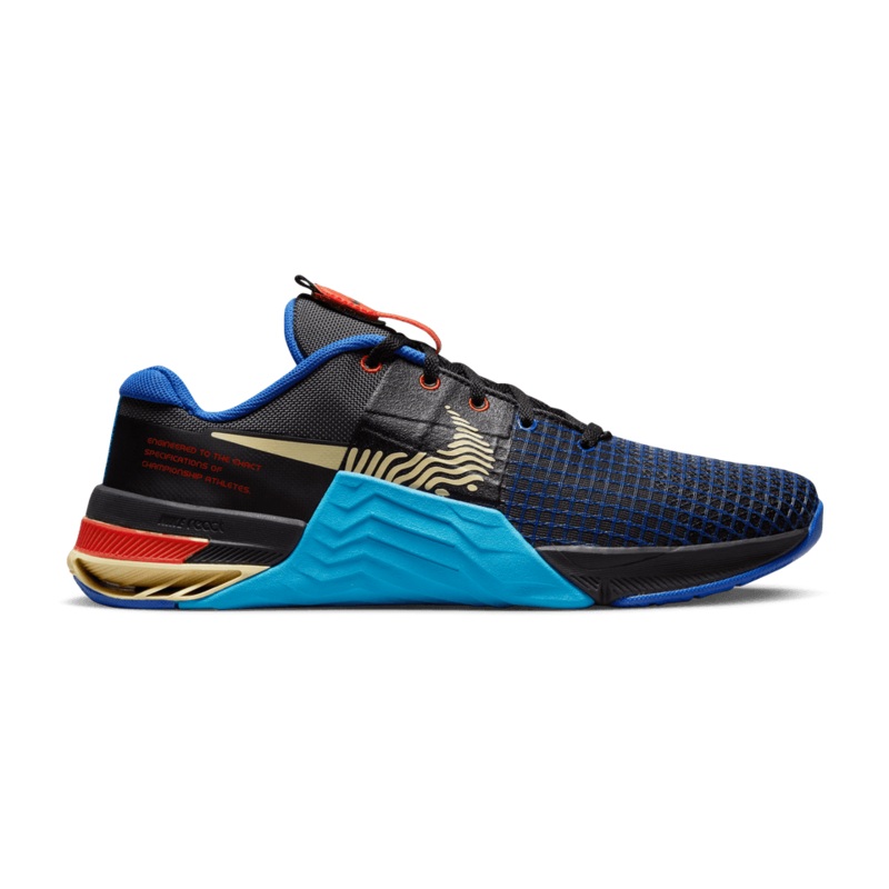 Men’s Metcon 8 Training Shoes|ANTHRACITE/CITRON TINT/BLUE LIGHTNING|14