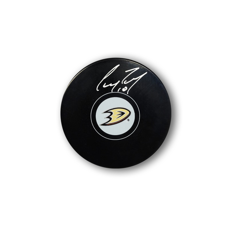 Corey Perry Autographed Anaheim Ducks Hockey Puck