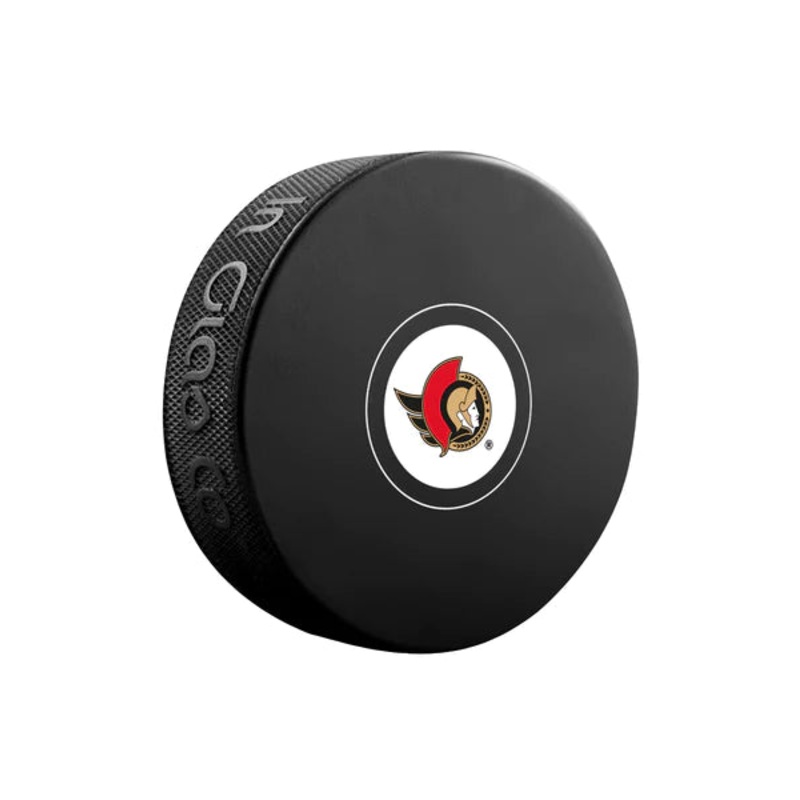 Pre-Order – Jake Sanderson Autographed Ottawa Senators Hockey Puck