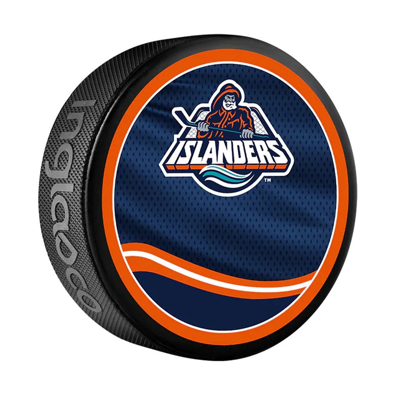 Pre-Order – Ron Hextall Autographed New York Islanders Reverse Retro Hockey Puck