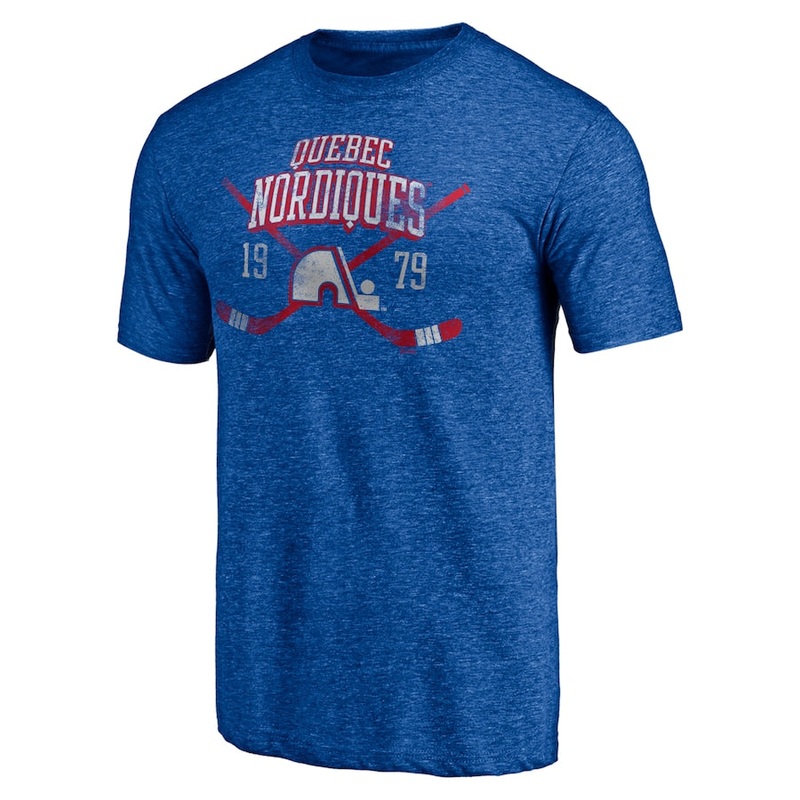 THROWBACK VINTAGE T-SHIRT QUEBEC NORDIQUES