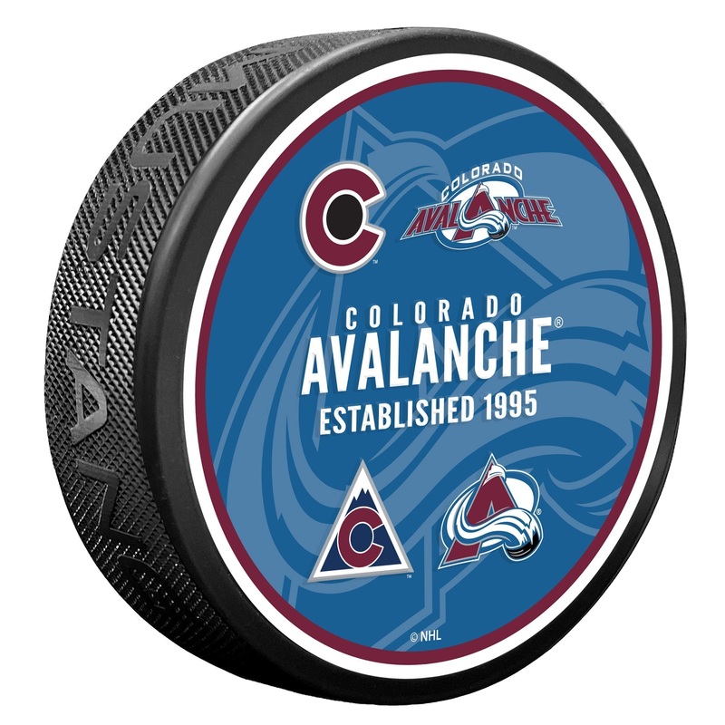 Colorado Avalanche Puck – Heritage