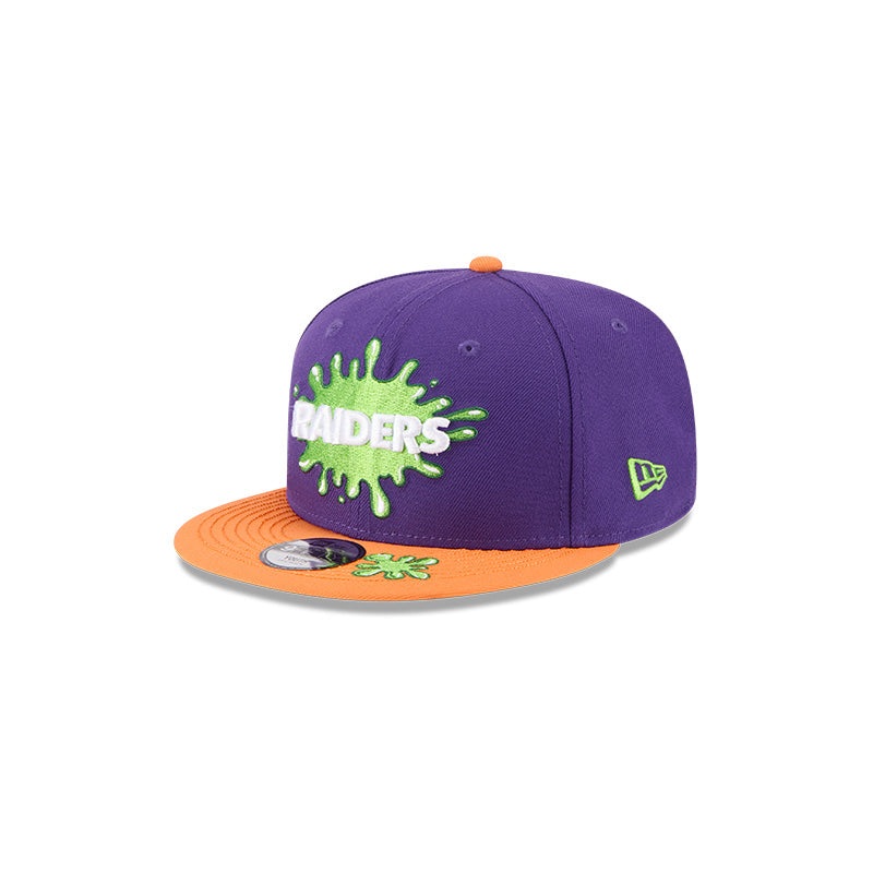 New Era Las Vegas Raiders Kids Nickelodeon Slime 9FIFTY Snapback Hat
