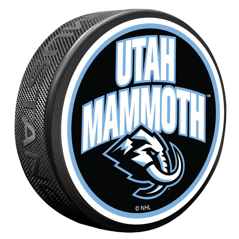 Utah Mammoth | Wordmark Puck