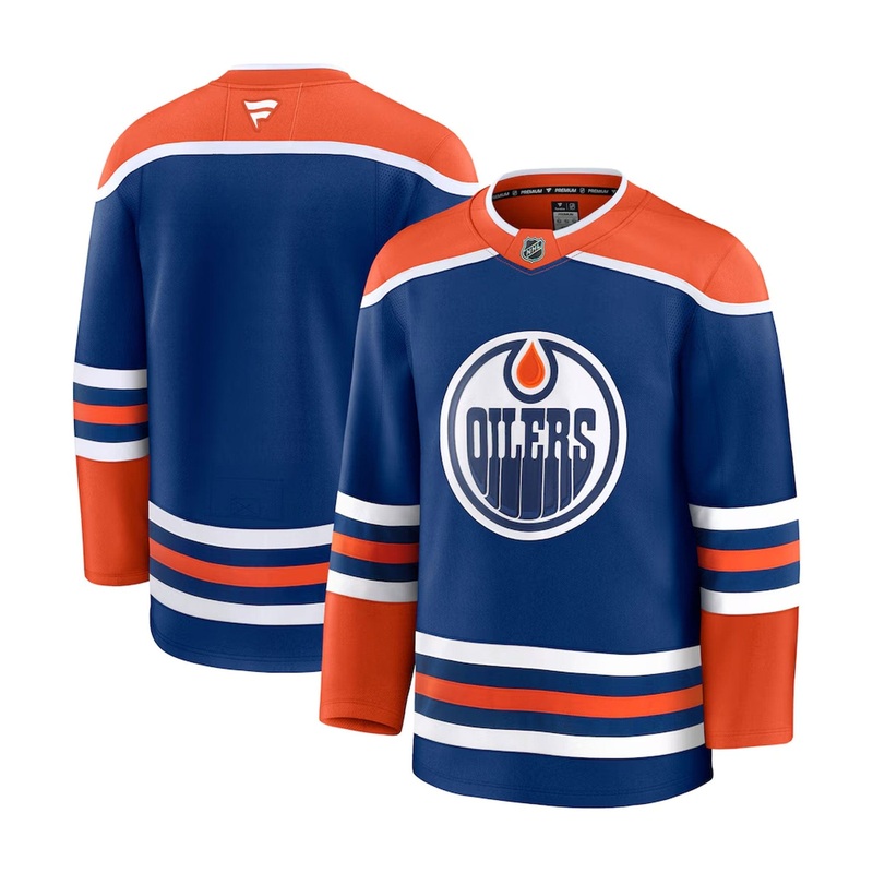Fanatics Premium Senior Home Jersey – Edmonton Oilers